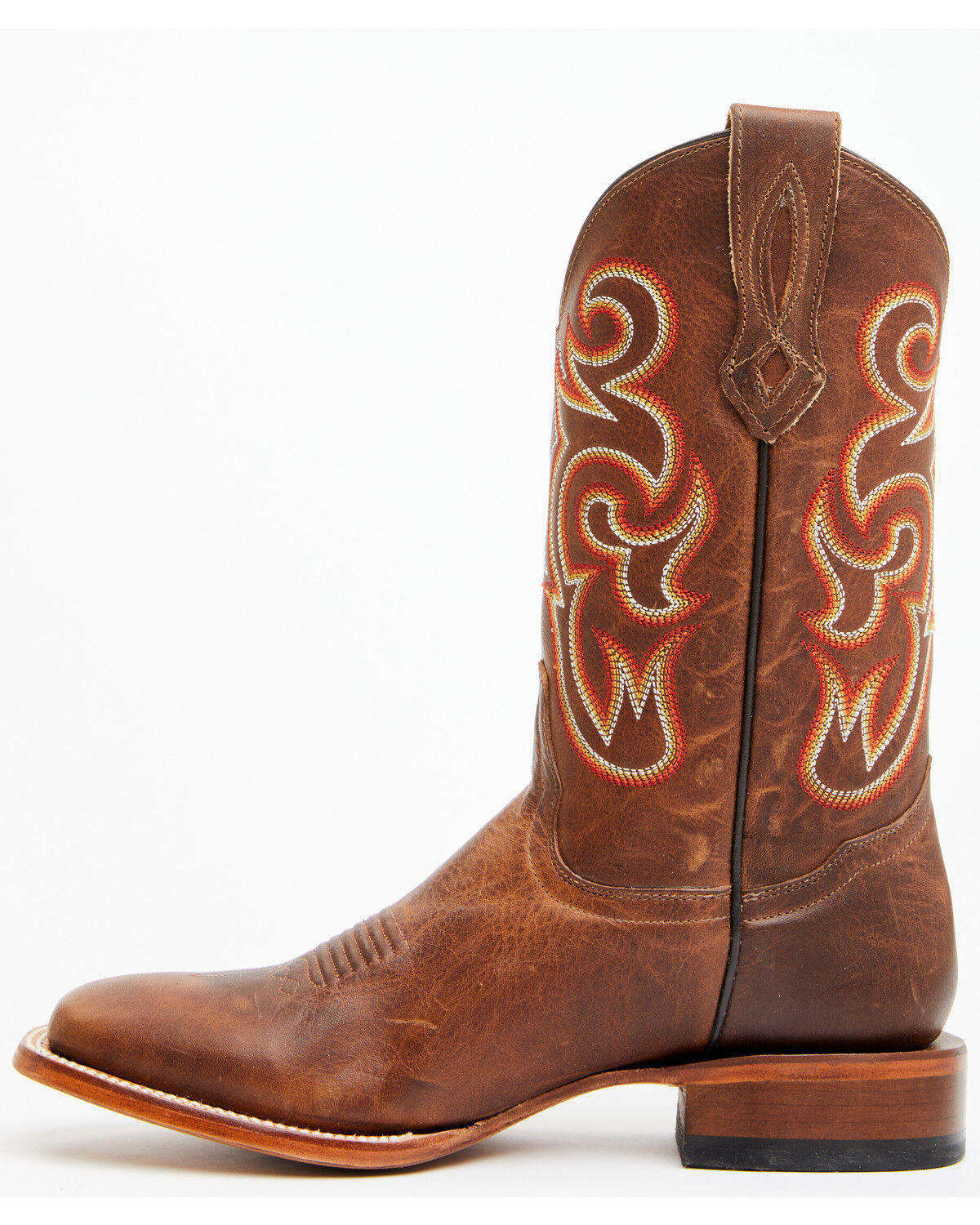 Image #3 - Cody James Men's Lynx Western Boots - Broad Square Toe, Brown, hi-res