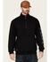 Image #1 - Hawx Men's Black Primo 1/4 Zip Work Fleece Pullover , Black, hi-res