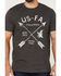 Image #3 - Flag & Anthem Men's Surplus Goods Graphic T-Shirt, Charcoal, hi-res