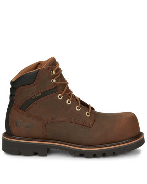Image #2 - Chippewa Men's Sador Work Boots - Composite Toe, Brown, hi-res