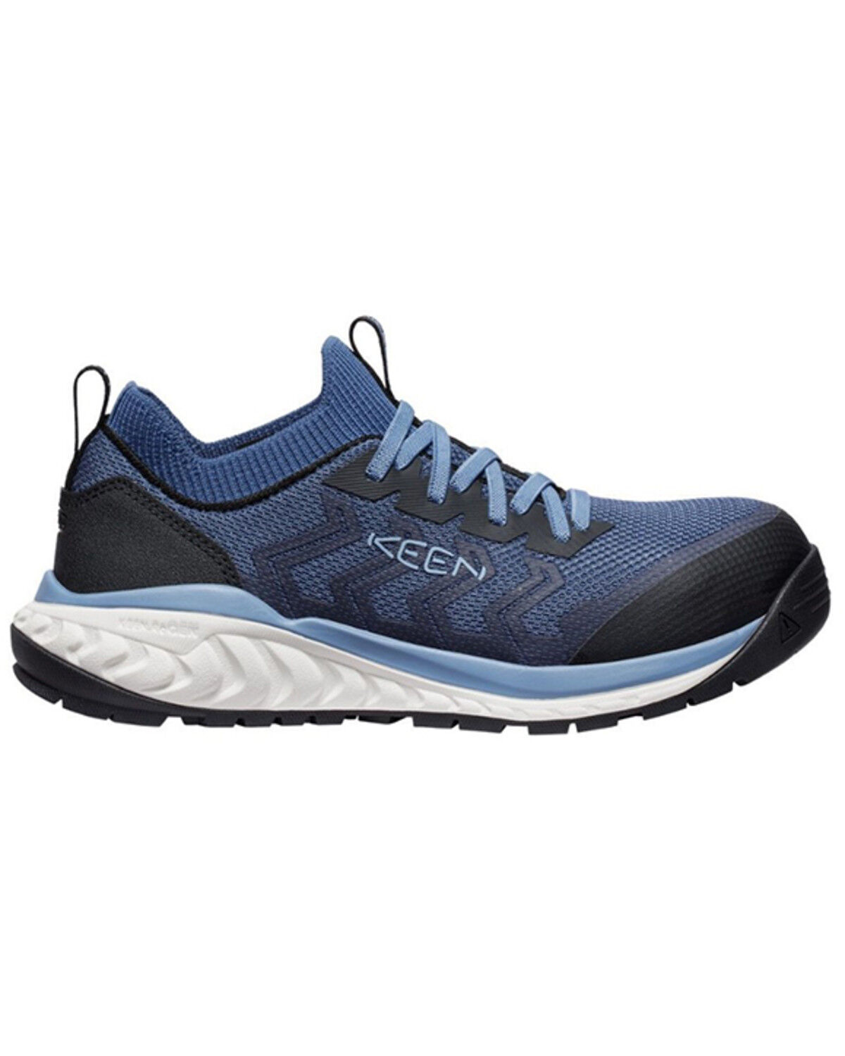 Image #2 - Keen Women's Arvada Shift ESD Work Shoe - Carbon Fiber Toe, Indigo, hi-res