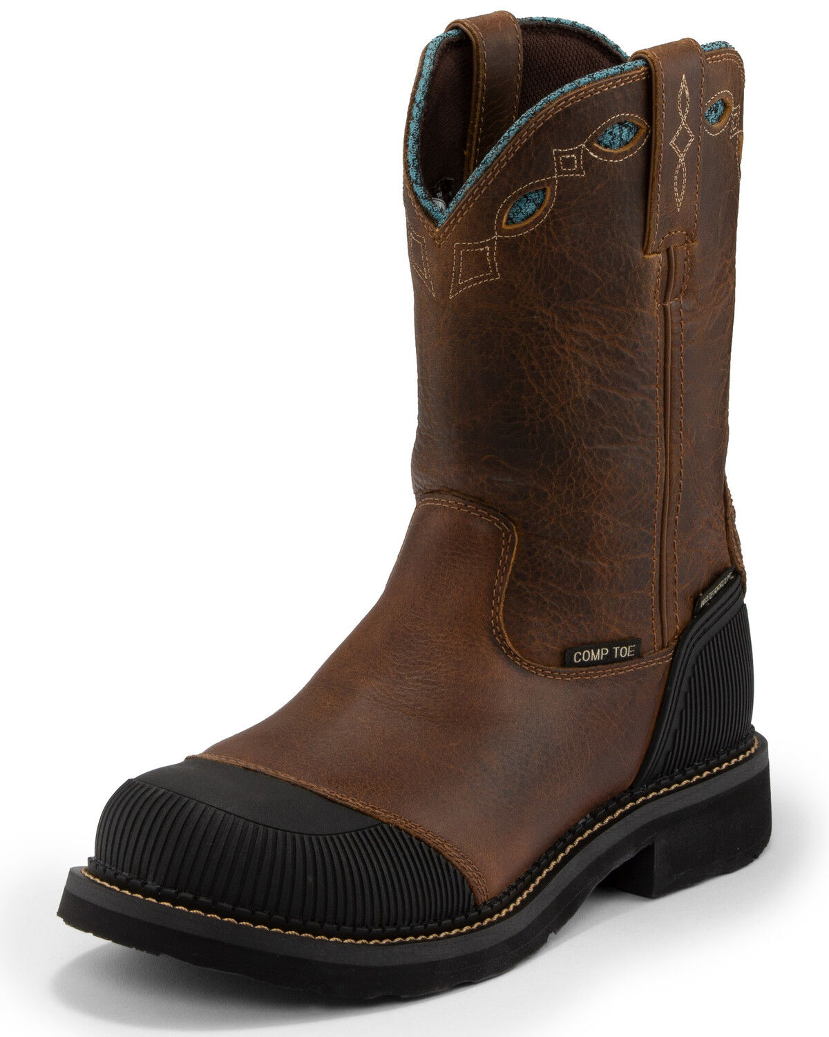 Womens western work boots clearance