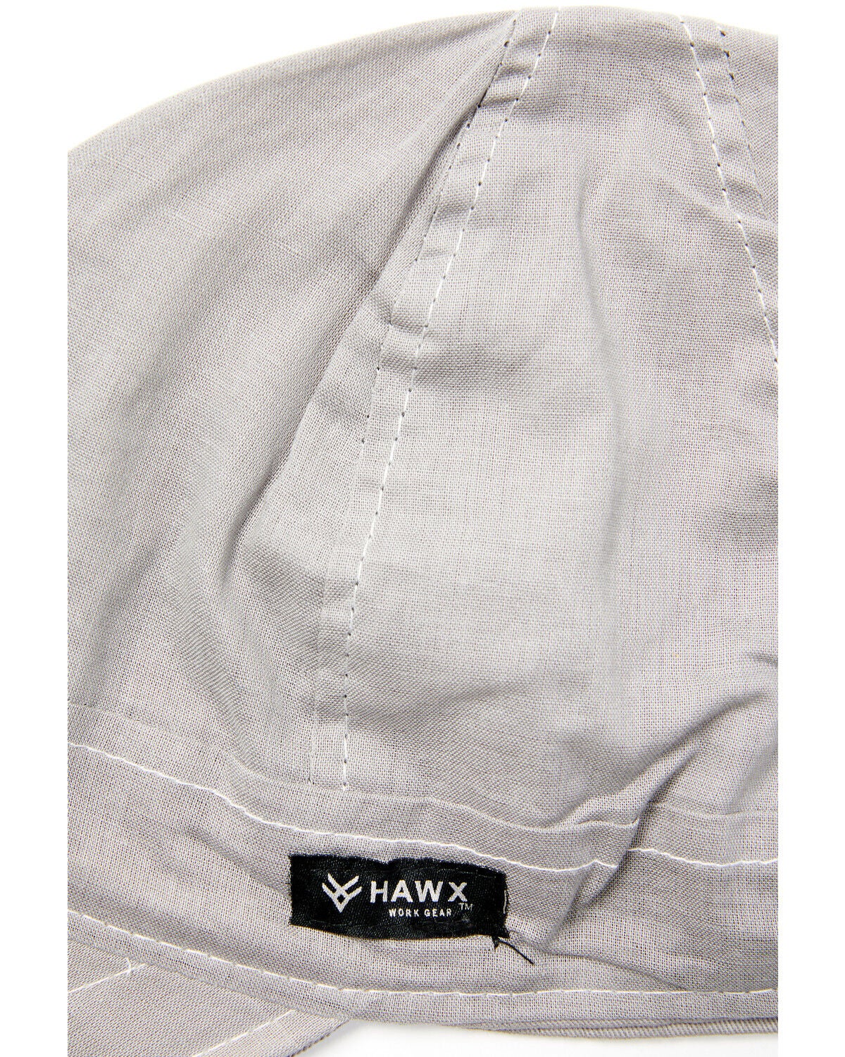 Image #2 - Hawx Men's Solid Welding Work Cap, Grey, hi-res