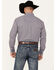 Image #4 - Roper Men's Amarillo Geo Print Long Sleeve Button-Down Western Shirt, Black, hi-res