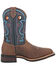 Image #2 - Dan Post Women's Jesse Western Performance Boots - Broad Square Toe, Brown, hi-res