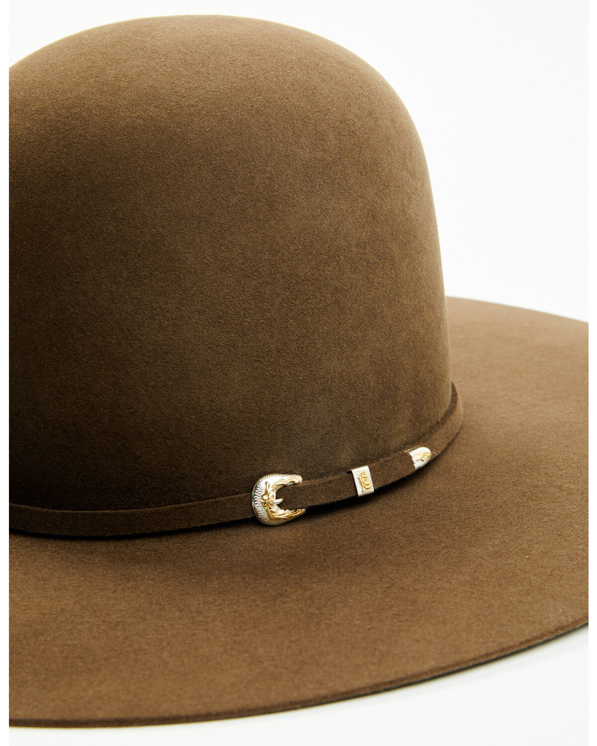 Image #2 - Serratelli Salinas 20X Felt Cowboy Hat, Brown, hi-res