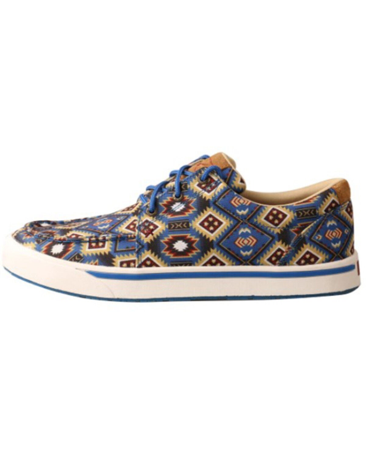 Image #3 - Twisted X Men's Southwestern Pattern Casual Kicks Shoes - Moc Toe, Multi, hi-res