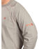 Ariat Men's Flame Resistant Crew Work Shirt - Big & Tall, Silver, hi-res