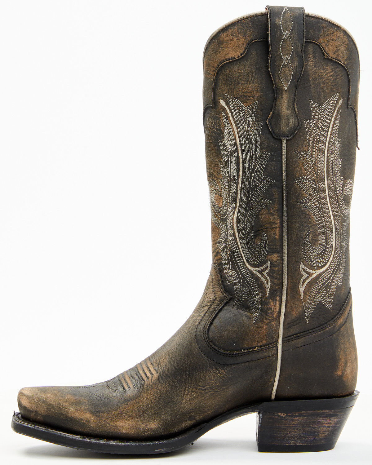 Image #3 - Idyllwind Women's Lawless Distressed Western Boots - Square Toe, Black, hi-res