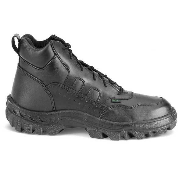 Rocky Men's TMC Sport Chukka Boots USPS Approved - Round Toe, Black, hi-res