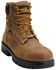 Image #1 - Thorogood Men's 6" Genesis Waterproof USA Work Boots - Nano Toe, Brown, hi-res