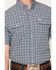 Image #3 - Ferrell Men's Emerson Tek Medallion Print Short Sleeve Pearl Snap Stretch Western Shirt, Blue, hi-res