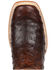 Durango Men's Chestnut Full-Quill Ostrich Western Boots - Square Toe, Chestnut, hi-res
