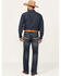 Image #3 - Rock & Roll Denim Men's Pistol Dark Wash Straight Reflex Stretch Denim Jeans, Dark Wash, hi-res
