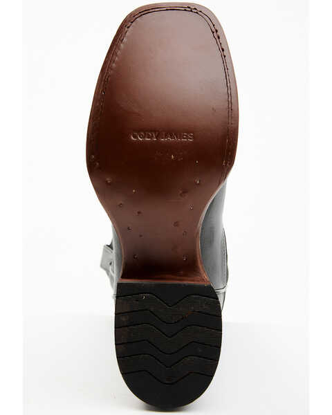 Image #7 - Cody James Men's Western Boots - Broad Square Toe, Black, hi-res
