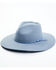 Image #1 - Peter Grimm Women's Amor Mio Felt Western Hat, Light Blue, hi-res