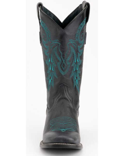 Image #4 - Ferrini Men's Blaze Western Boots - Square Toe, Black, hi-res