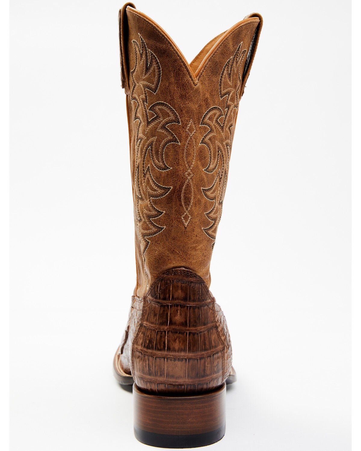 Cody James Men's Nuez Exotic Caiman Skin Western Boots - Broad Square