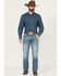 Image #1 - Wrangler Retro Men's 88MWZ Medium Wash Slim Straight Stretch Denim Jeans, Medium Wash, hi-res
