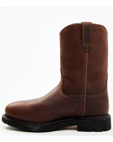 Image #6 - Ariat Men's Sierra H2O Waterproof Work Boots - Soft Toe, Sunshine, hi-res