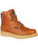 Image #1 - Georgia Boot Men's Waterproof Wedge 6" Work Boots - Round Toe, Brown, hi-res
