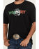 Image #3 - Wrangler Men's Mexico Logo Short Sleeve Graphic T-Shirt, Black, hi-res