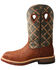 Image #3 - Twisted X Men's CellStretch Western Work Boots - Composite Toe, Brown, hi-res