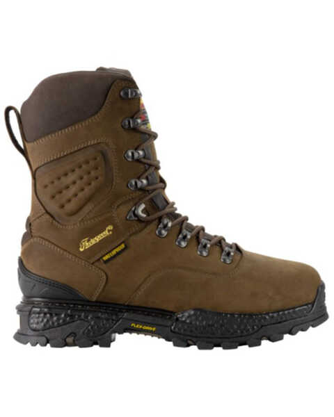 Image #2 - Thorogood Men's 9" Infinity Waterproof Work Boots - Soft Toe, Brown, hi-res