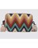 Image #2 - Wrangler Women's Southwestern Print Dual Sided Crossbody Purse with Wallet Compartment, Tan, hi-res