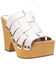 Image #1 - Dingo Women's Dagwood Sandals, White, hi-res