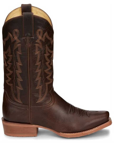 Image #2 - Justin Men's Andrews Western Boots - Square Toe, Brown, hi-res