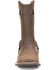 Image #3 - Double H Men's Kelliher Motorcycle Boots - Broad Square Toe, Brown, hi-res