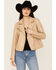 Image #1 - BLANKNYC Women's Faux Leather Moto Jacket, , hi-res