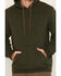 Image #3 - Thorogood Men's Embossed Logo Hooded Sweatshirt, Olive, hi-res