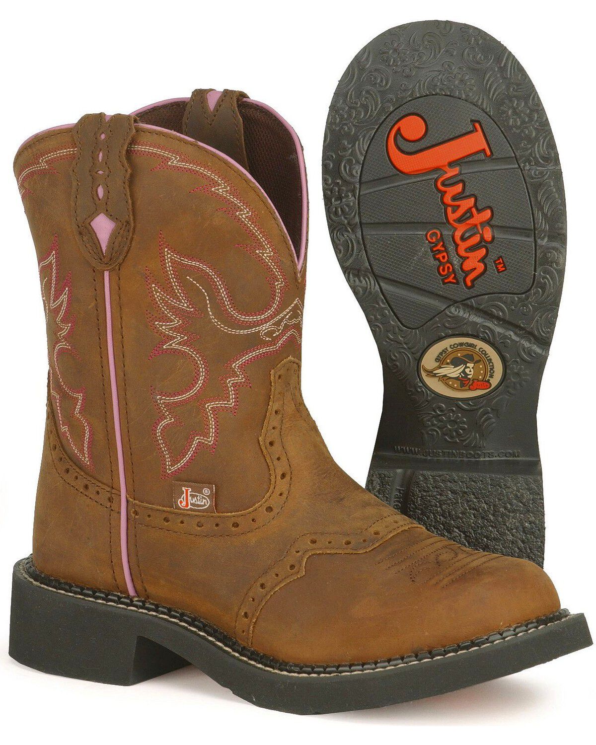 justin gypsy steel toe boots womens
