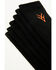 Image #2 - Hawx Men's Crew Socks - 3 Pack, Black, hi-res