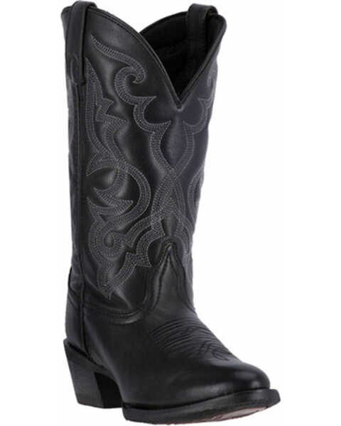 Laredo Women's Maddie Western Boots - Medium Toe, Black, hi-res