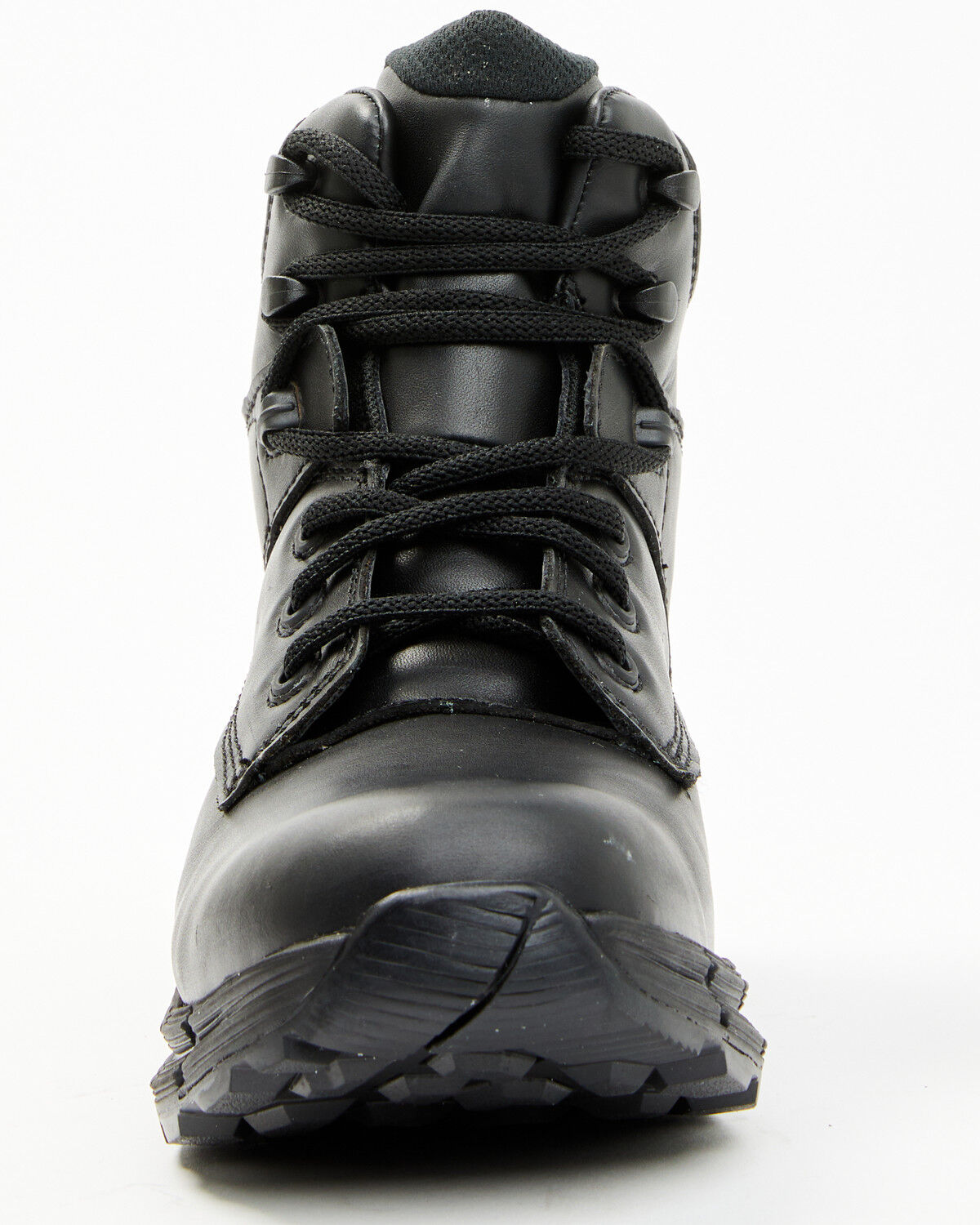 Image #4 - Hawx Men's 6" Lac-Up Work Boots - Soft Toe, Black, hi-res