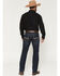 Image #3 - Rock & Roll Denim Men's Dark Wash Revolver Slim Straight Reflex Stretch Denim Jeans, Dark Wash, hi-res