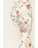 Image #4 - Free People Women's Youthquake Printed Cropped Flare Jeans, Multi, hi-res