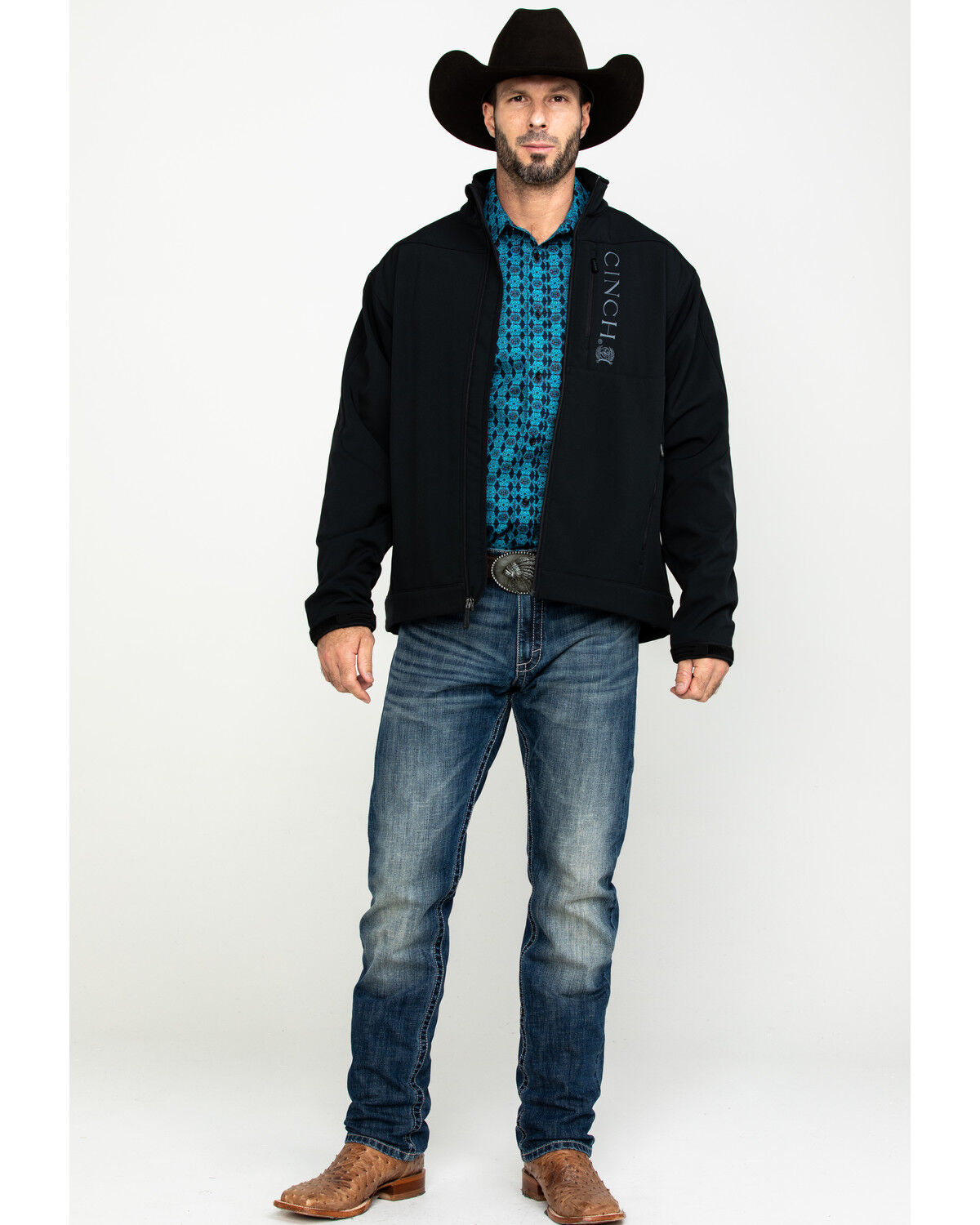 Image #7 - Cinch Men's Black 3XL Bonded Jacket - Big, , hi-res