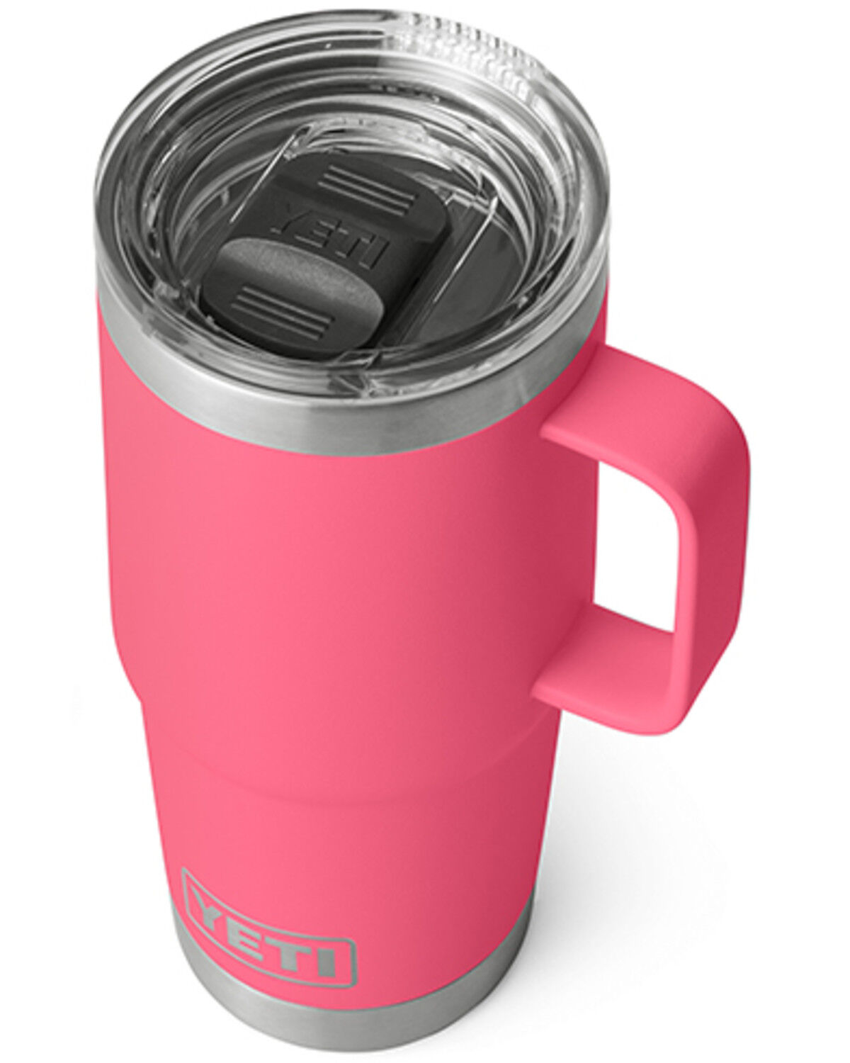 Image #3 - YETI Rambler® Stronghold™ Lid 20oz Travel Mug, Peach, hi-res