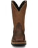 Justin Men's Carbide Western Work Boots - Composite Toe, Brown, hi-res