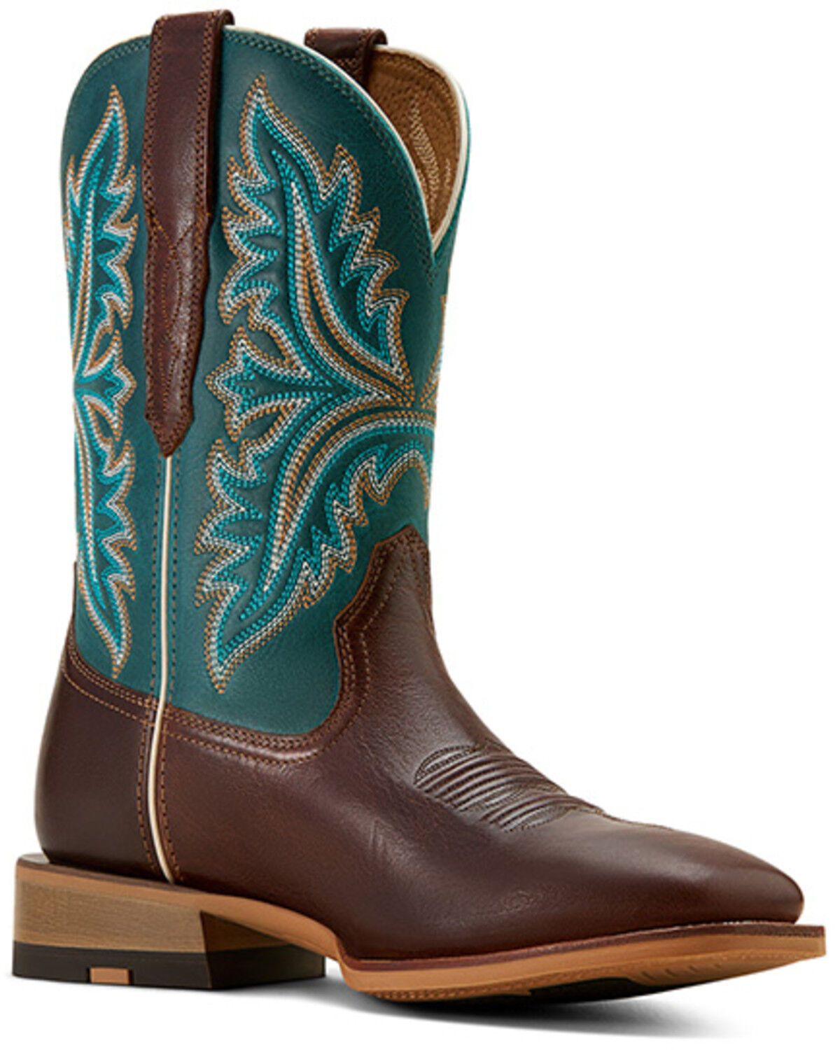 Image #1 - Ariat Men's Walker Performance Western Boots - Broad Square Toe, Brown, hi-res