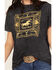 Image #3 - Paramount Network's Yellowstone Women's Bandana Short Sleeve Graphic Tee, Black, hi-res