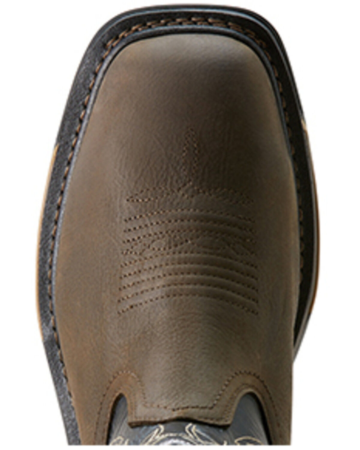 Image #4 - Ariat Men's Big Rig BOA Waterproof Work Boots - Soft Toe, Brown, hi-res
