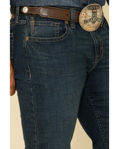 Image #4 - Cody James Men's Saguaro Dark Wash Stretch Slim Bootcut Jeans , , hi-res
