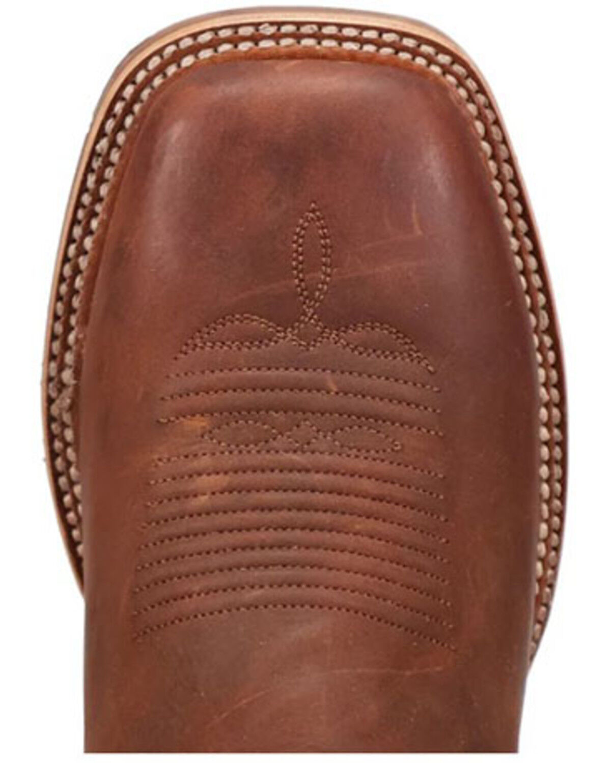 Image #6 - Dan Post Men's 13" Performance Western Boots - Broad Square Toe, Distressed Brown, hi-res