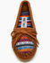 Minnetonka Women's Kilty Moccasins, Brown, hi-res