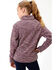 Image #2 - Roper Girls' Micro Fleece Jacket, Purple, hi-res